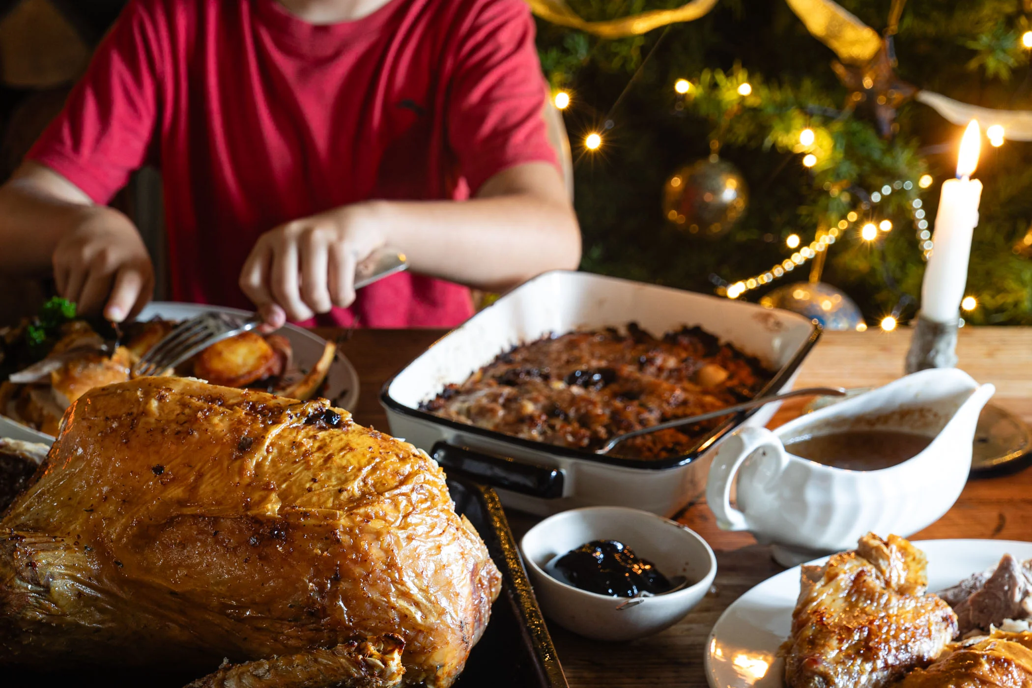 Pork, Prunes in Armagnac, Shallot & Sage Stuffing - Image 3