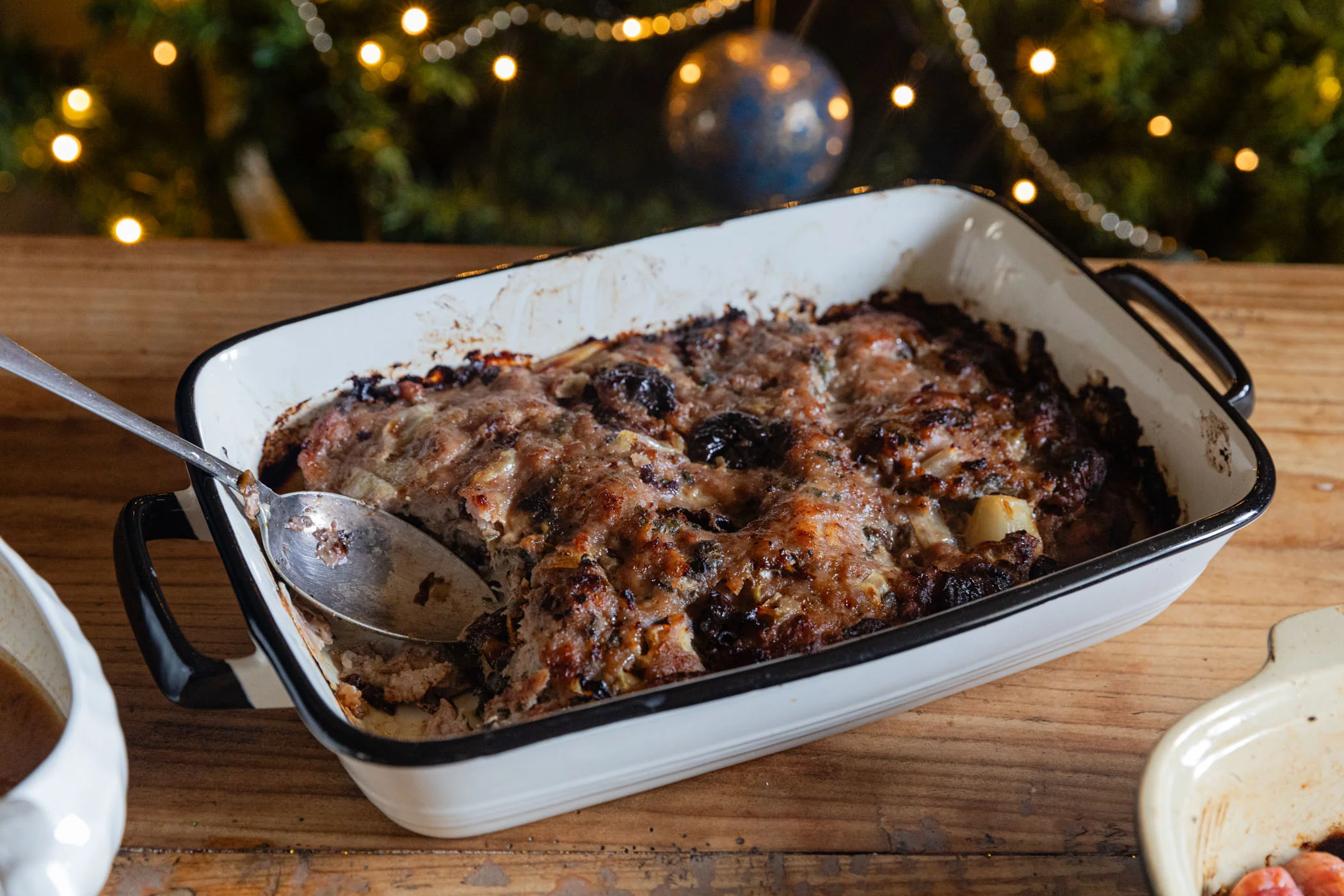 Pork, Prunes in Armagnac, Shallot & Sage Stuffing - Image 4