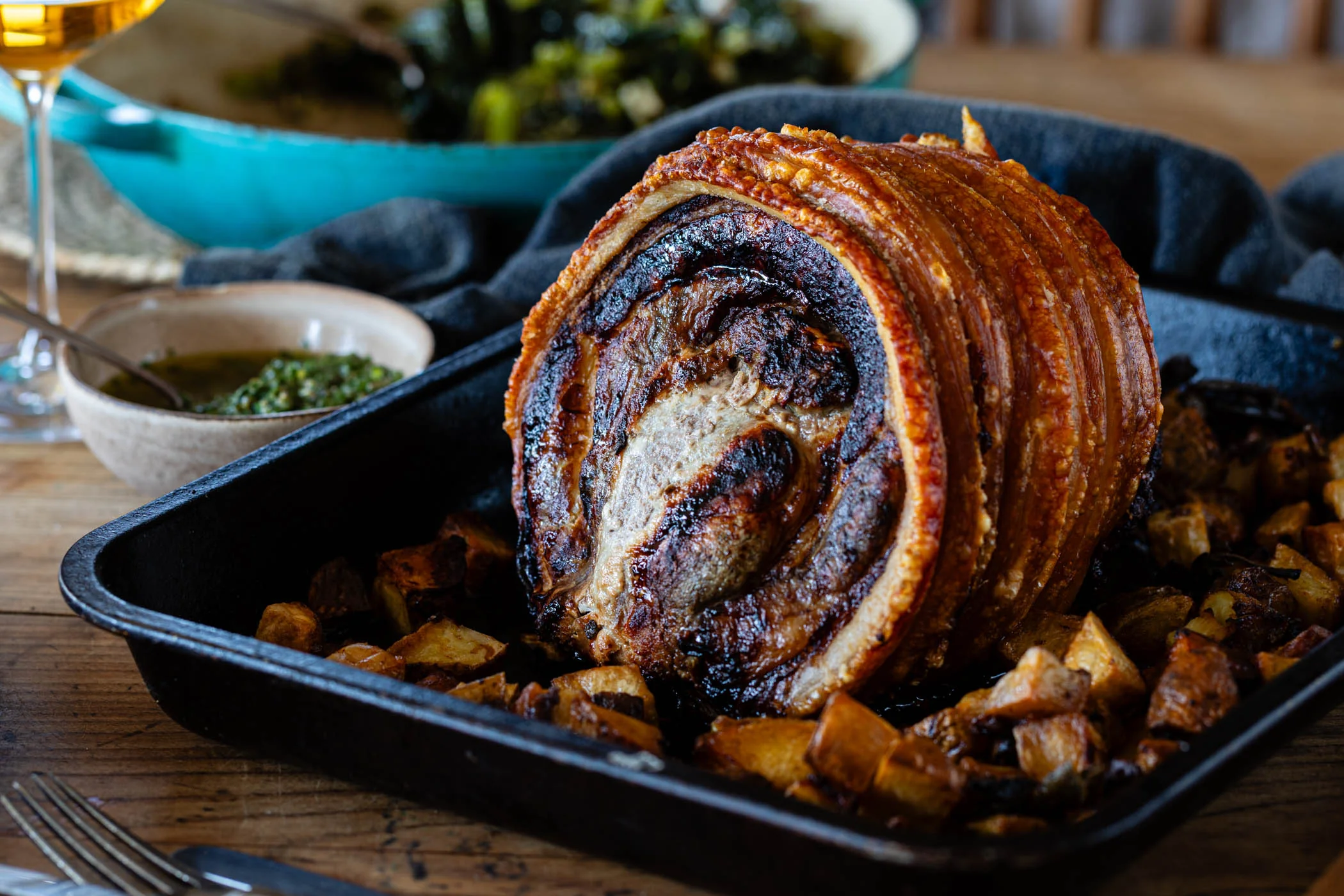 Easter Wild Garlic Porchetta - Image 5