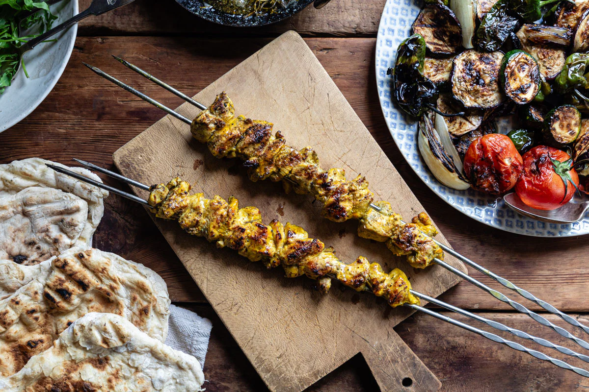 Jujeh Kebab | Iranian Chicken Skewers - Image 3