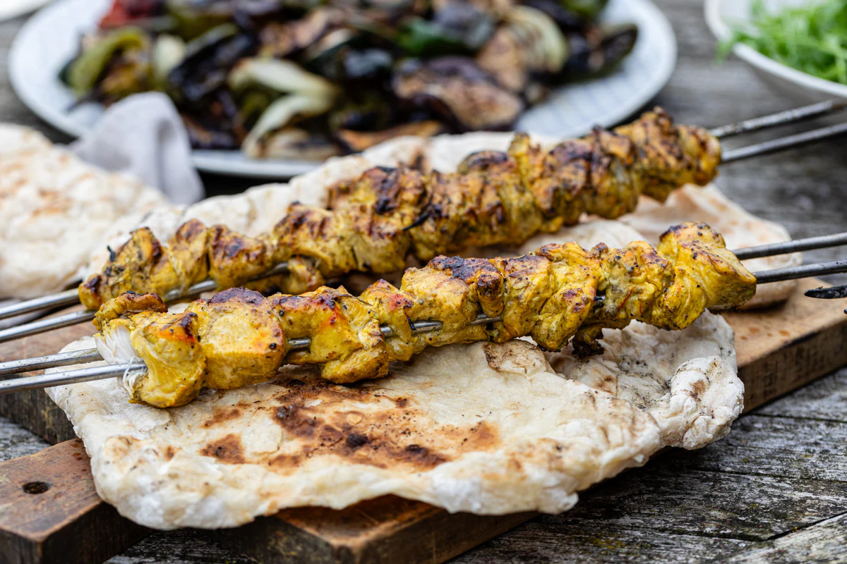 Jujeh Kebab | Iranian Chicken Skewers - Image 4