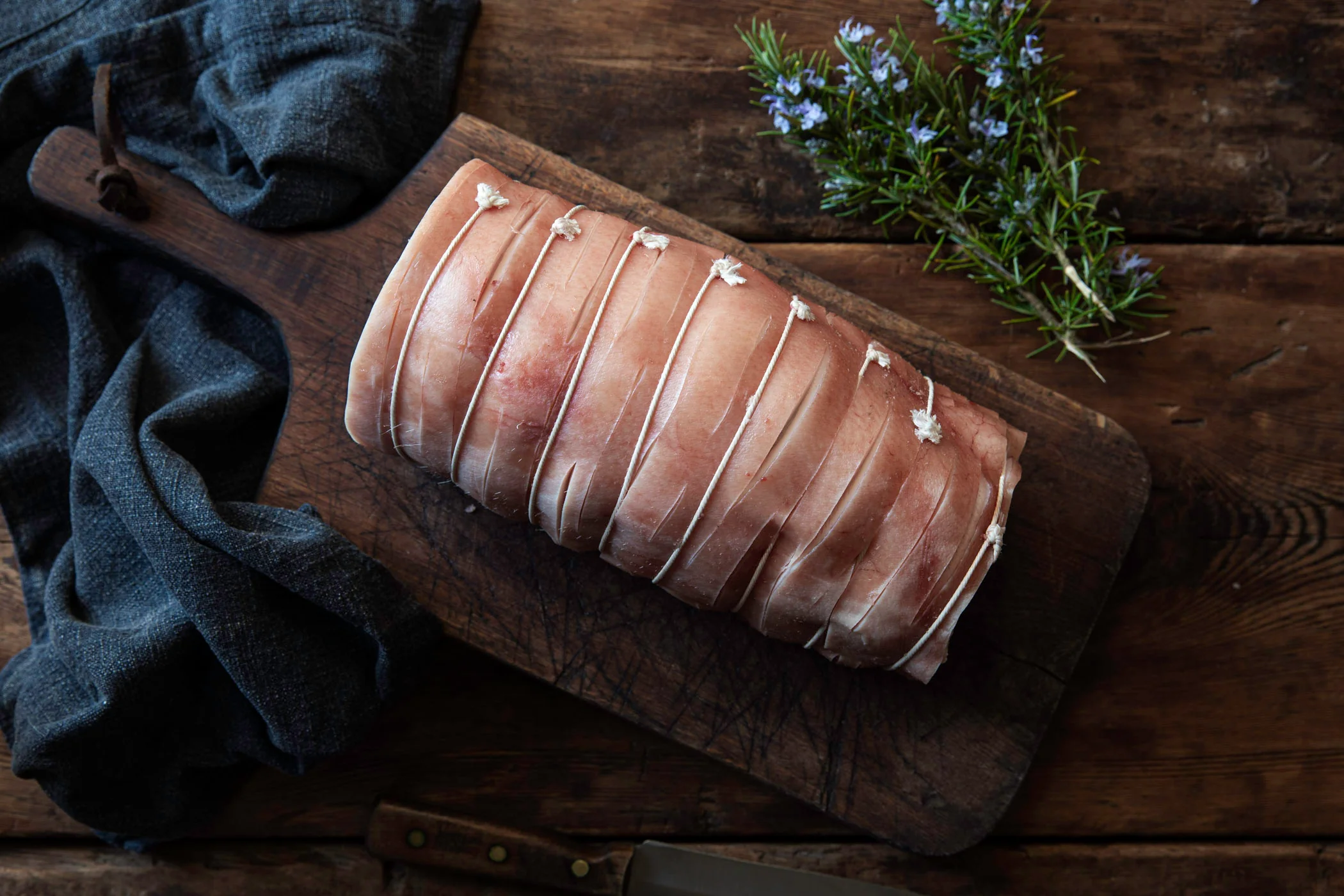 Pork Shoulder Joint, Boneless & Rolled - Image 5