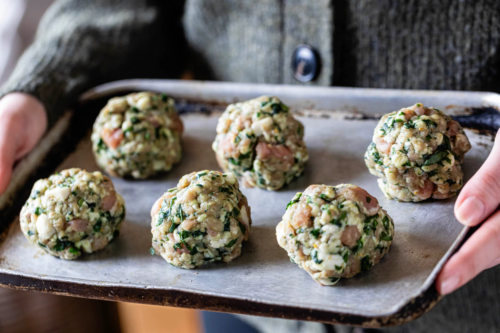 Pork & Wild Garlic Stuffing - Image 3