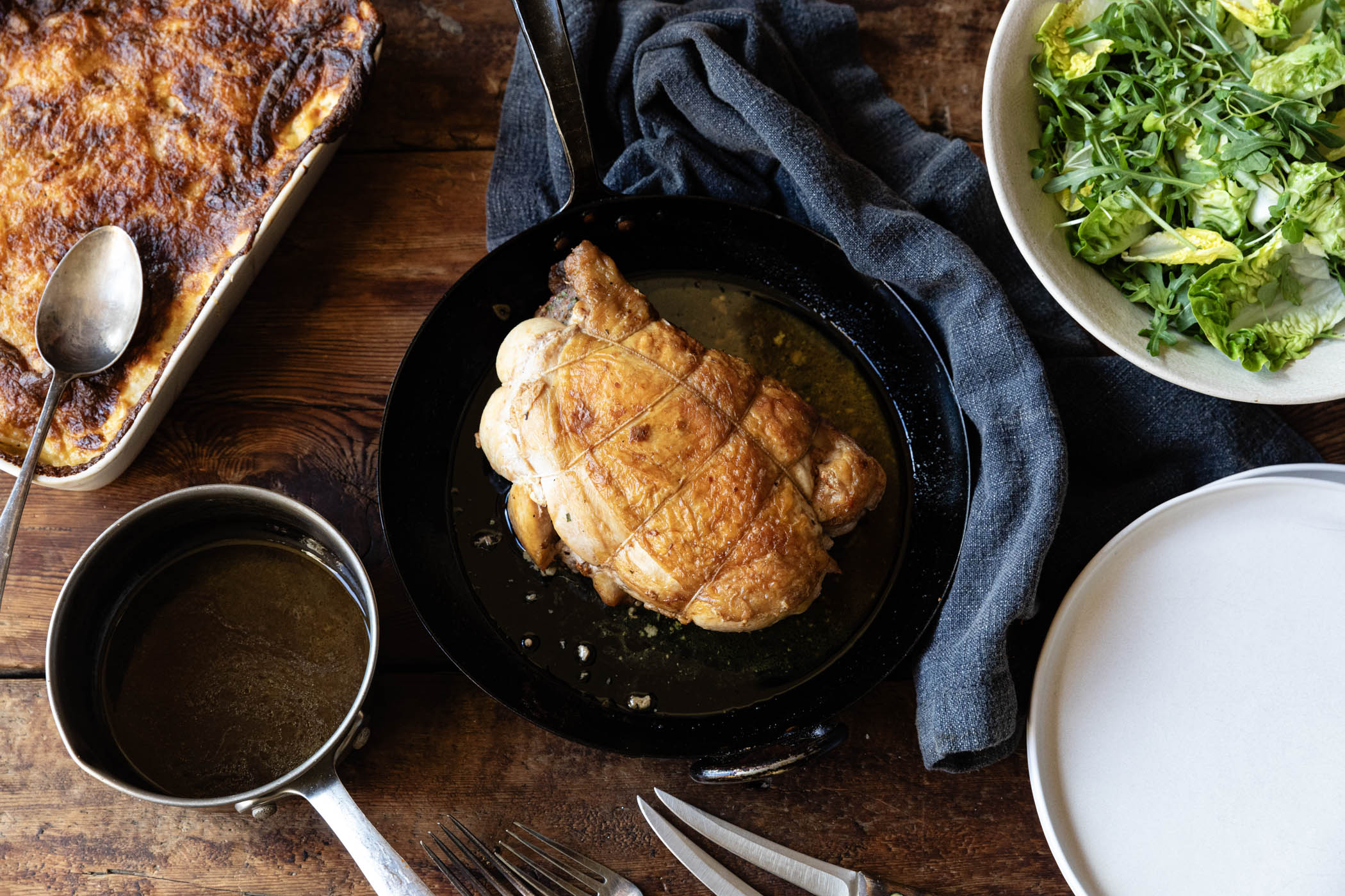 Rolled Cockerel with Wild Garlic Stuffing - Image 3