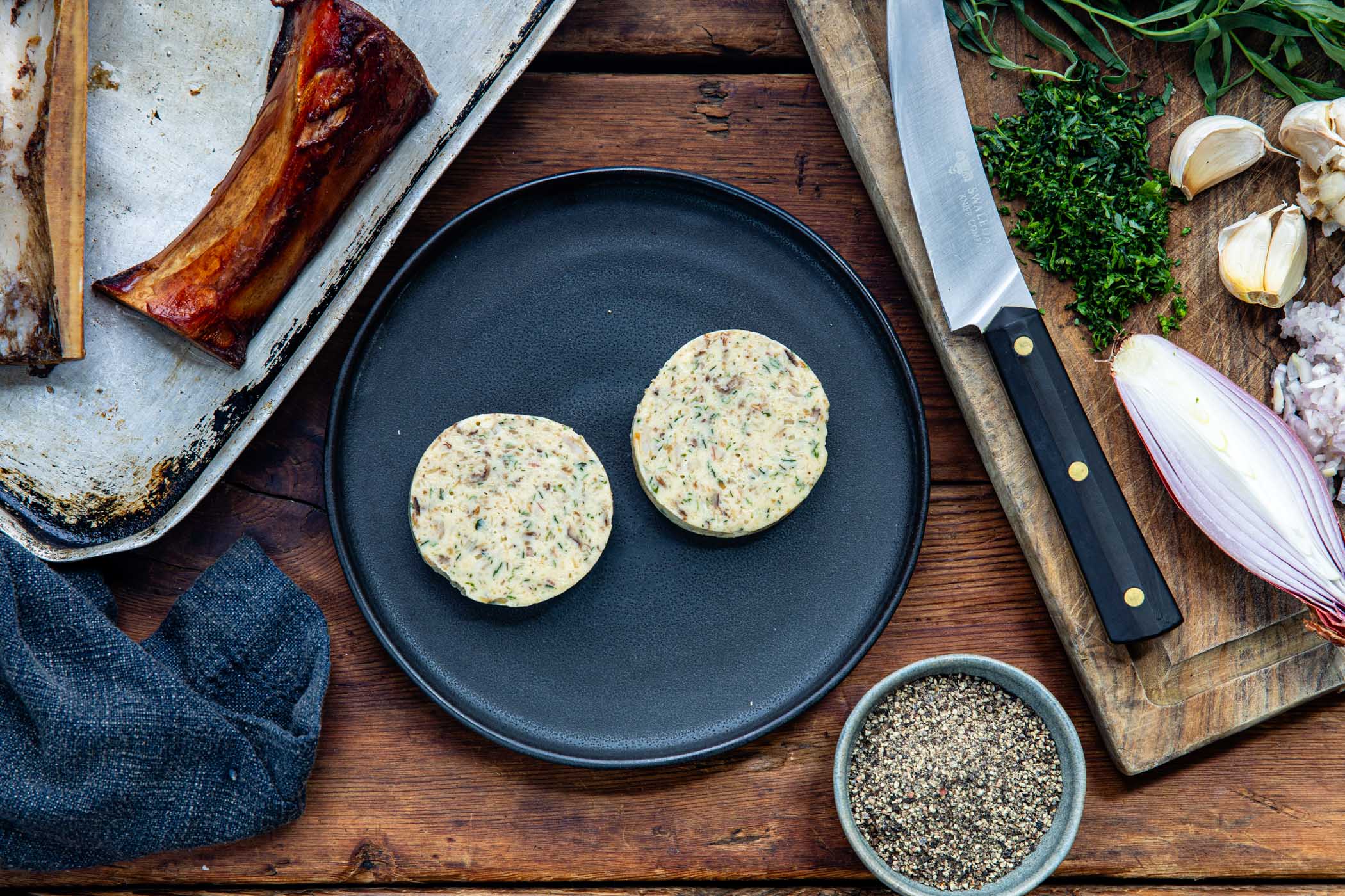 Sirloin Steak with Smoked Bone Marrow Butter - Image 3